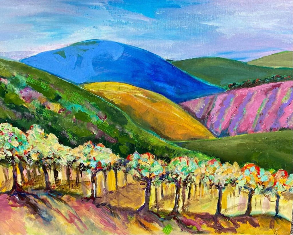 Vineyards by Anita Fenichel