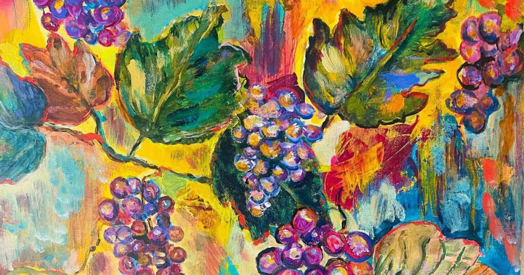 Wine on the Vine by Anita Fenichel