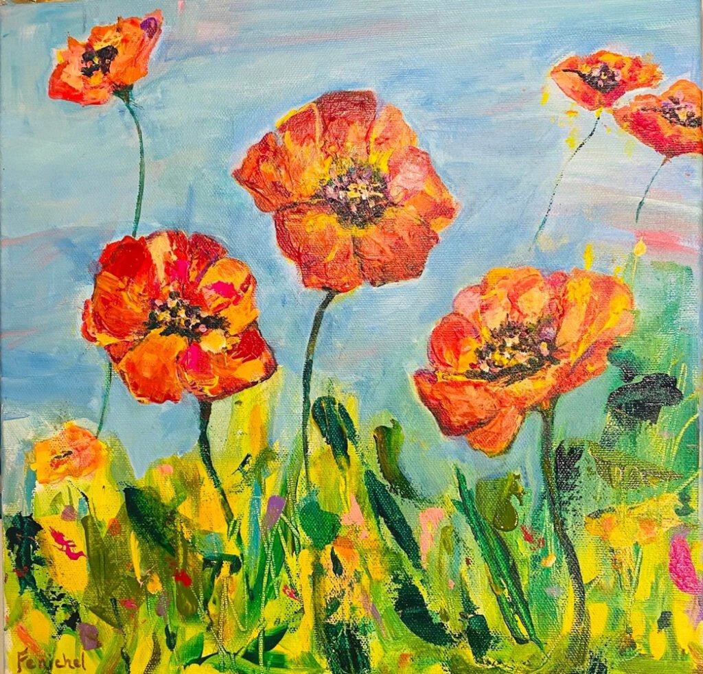 Poppy Party by Anita Fenichel
