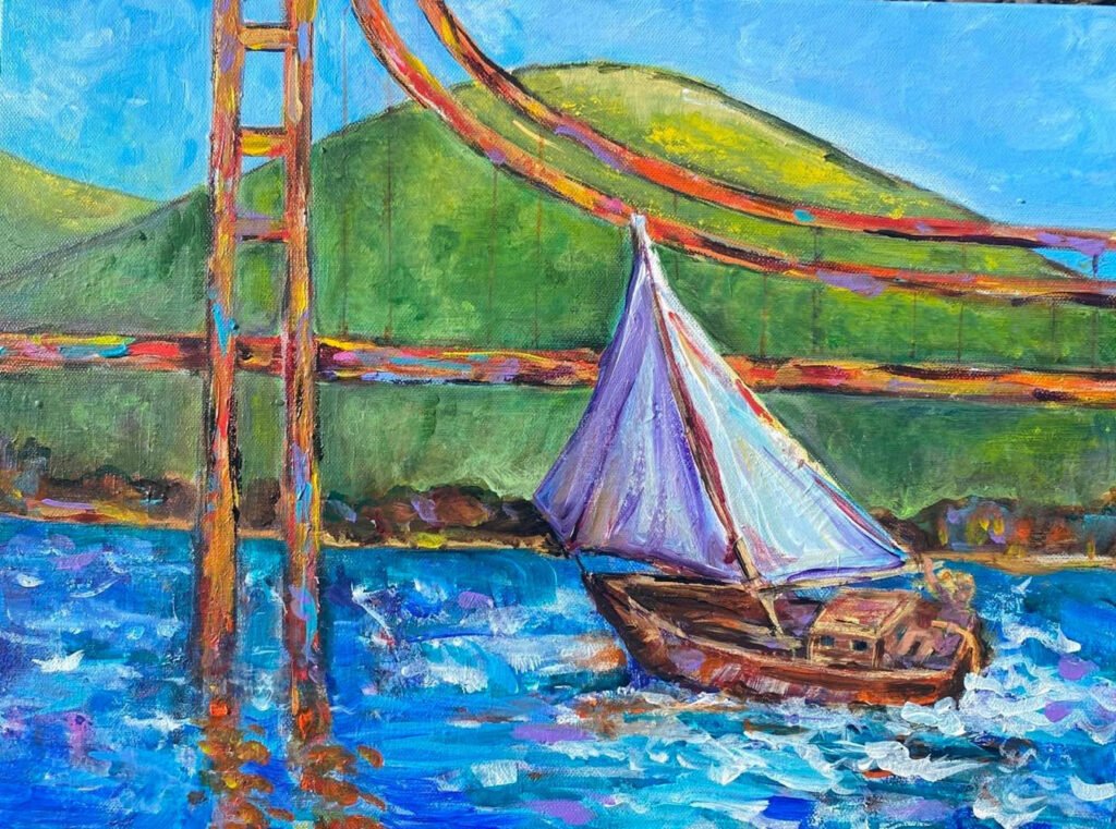 Golden Gate Glory by Anita Fenichel