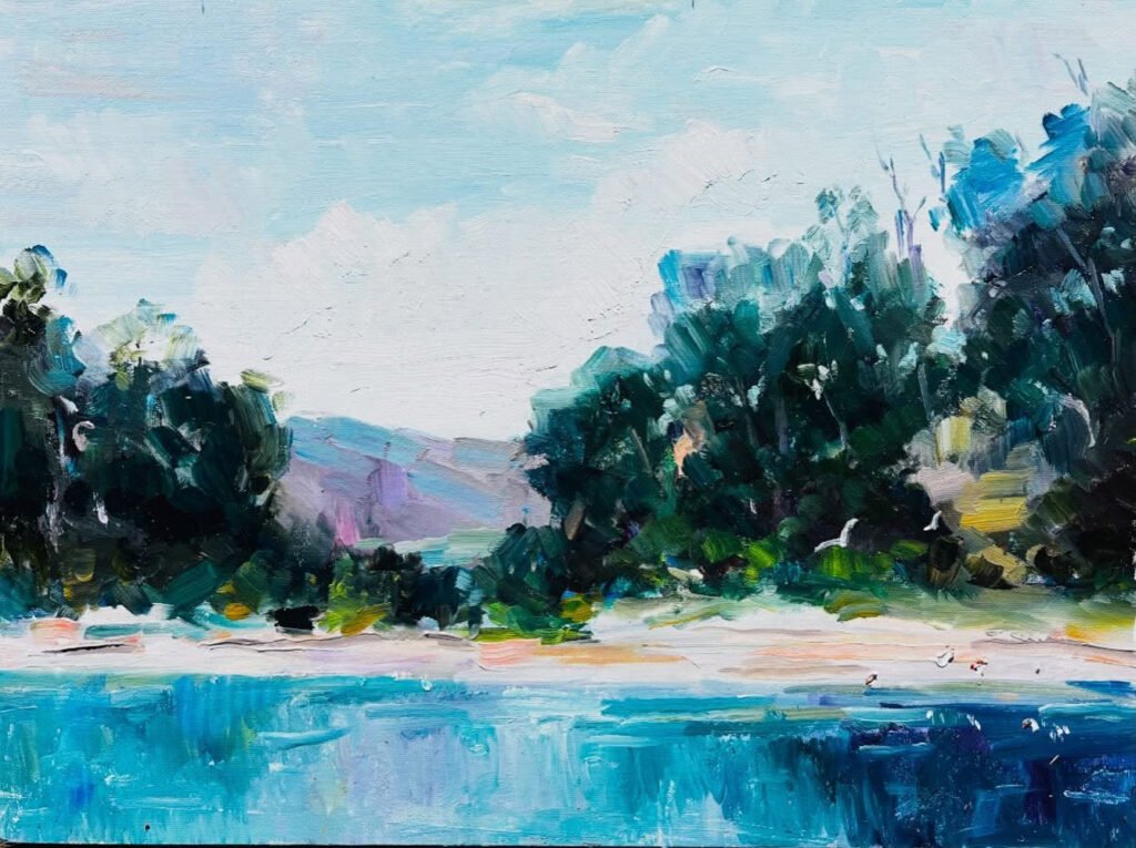 Coastal Calm by Anita Fenichel